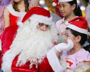 Santa Claus in Asia