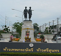 Heroines Monument in Phuket