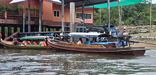 Longtail trip from Ranong to Kawtaung