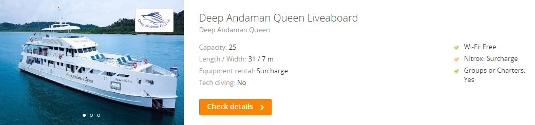 Scuba Diving on board of MV Deep Andaman Queen Liveaboard